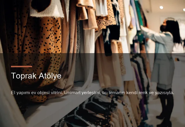 Atölye teması bölüm düzenleyicisi