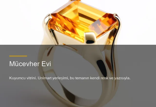 Mücevher teması önizlemesi